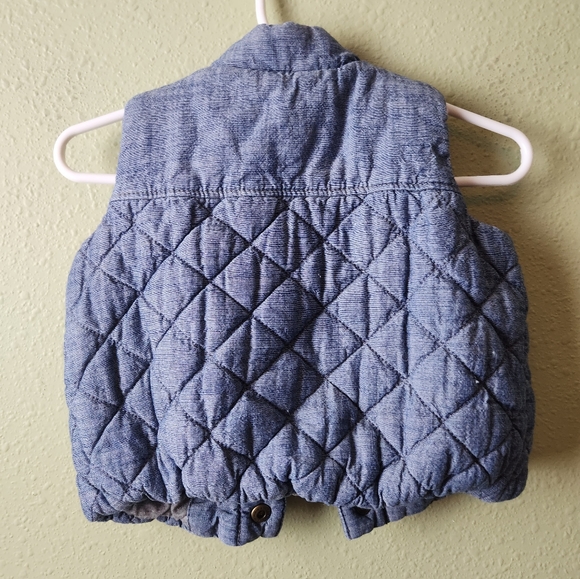 Gap Kids Quilted Puffer Vest Size 0-6 Months - Picture 3 of 3